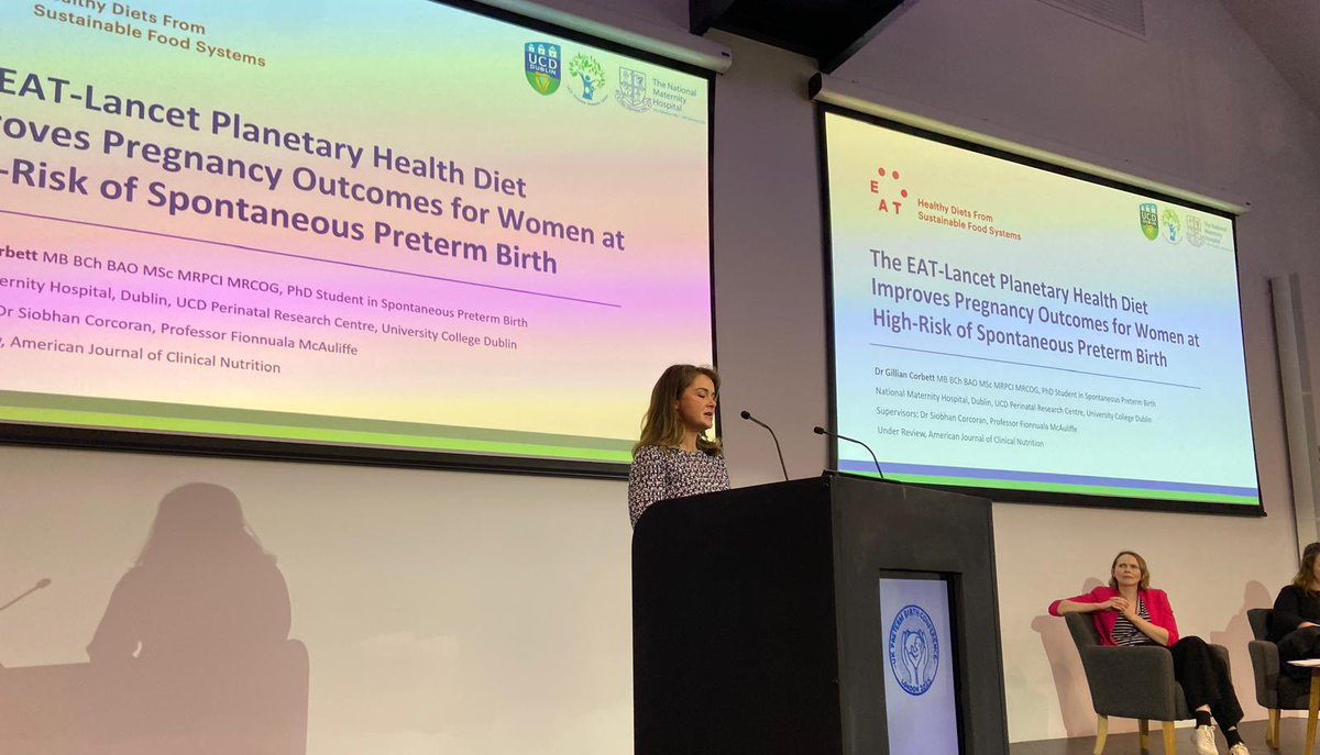 Gillian Corbett (@gill_i_amm) on Twitter photo Presenting some <a href="/UCDPerinatal/">UCD Perinatal Research Centre</a> work from my PhD on how Planetary Health Diet improves pregnancy outcome for women attending preterm birth clinics <a href="/LondonPTB2025/">LondonPTB2025</a>
From <a href="/_TheNMH/">The National Maternity Hospital</a> Preterm Birth Service
Thank you <a href="/helpinghollesst/">NMH Foundation</a> and SFI for support
<a href="/ProfFMcAuliffe/">Fionnuala McAuliffe NMH & UCD</a> <a href="/drscorcoran/">Siobhán Corcoran</a> Presenting some <a href="/UCDPerinatal/">UCD Perinatal Research Centre</a> work from my PhD on how Planetary Health Diet improves pregnancy outcome for women attending preterm birth clinics <a href="/LondonPTB2025/">LondonPTB2025</a>
From <a href="/_TheNMH/">The National Maternity Hospital</a> Preterm Birth Service
Thank you <a href="/helpinghollesst/">NMH Foundation</a> and SFI for support
<a href="/ProfFMcAuliffe/">Fionnuala McAuliffe NMH & UCD</a> <a href="/drscorcoran/">Siobhán Corcoran</a>