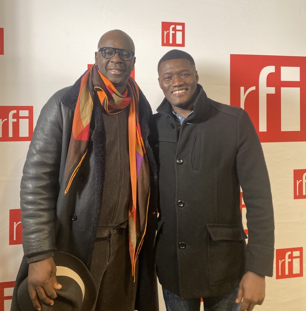 Rodly_Saintine's tweet photo. Lillian Thuram et moi à rfi pour les 30 ans Couleurs Tropicales 

#France_98
#Champion_du_monde
#Négritude https://t.co/QZredh9sFQ