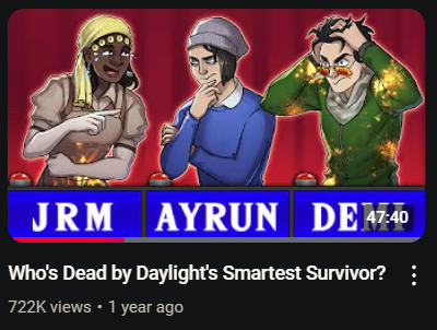 Can we just take a moment to realise how dumb this is, SupaAlf tried figuring out who the "Smartest" Dead by Daylight Survivor was and he invited the 3 dumbest fucks on the planet to compete against eachother