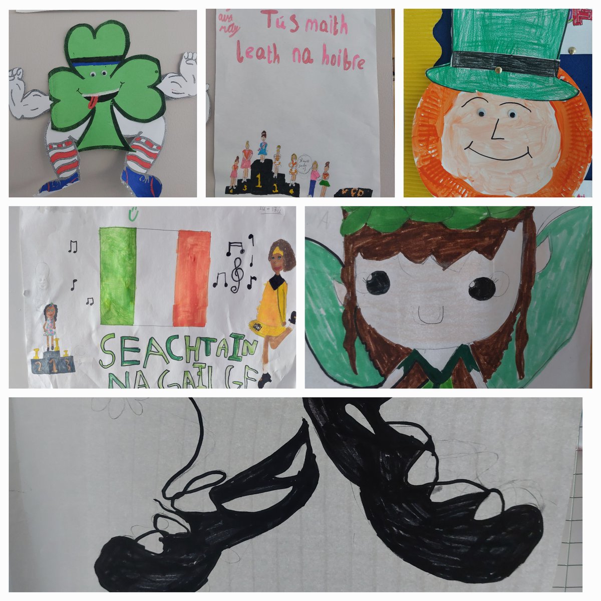 Táimíd ag céiliúradh Seachtain na Gaeilge. 
Tá pictiúir iontach ar fud an scoil!
<a href="/SnaGaeilge/">Seachtain na Gaeilge</a> #SnaG25