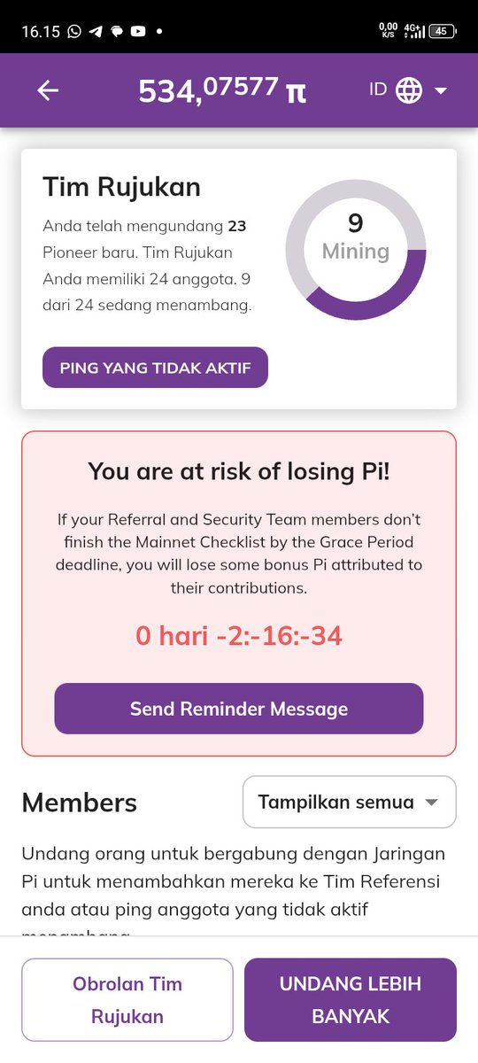 MSiswnto's tweet photo. Mengapa hitungan mundur saya seperti itu.Tolong jelaskan. https://t.co/sBm0jQpXSe