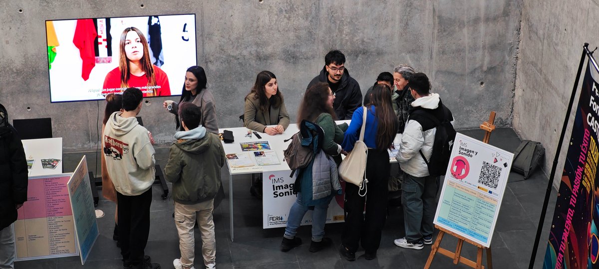 Gran éxito de participación y organización de la II Feria de Formación Profesional de Castilla-La Mancha celebrada en el Archivo Regional.