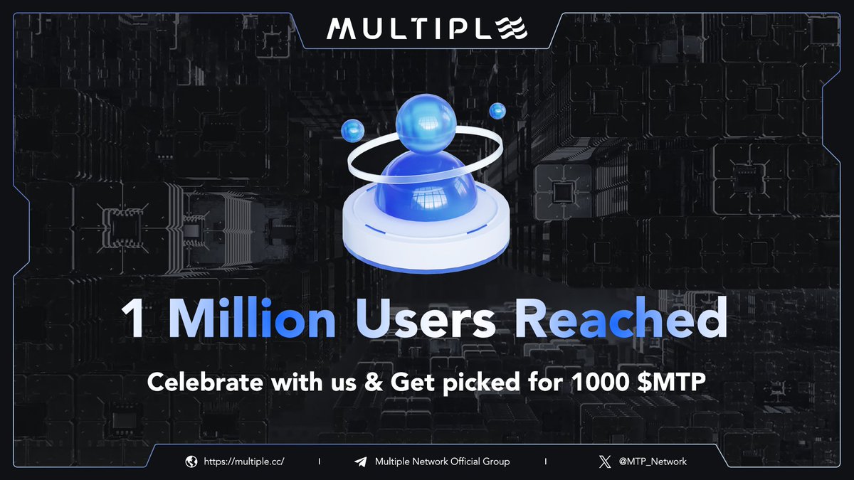 🚀 1 MILLION USERS REACHED! 🎉

Another milestone unlocked – 1 MILLION USERS across Windows, Linux, and Chrome Extension! 🏆 Huge thanks to our incredible community for being part of this journey. To celebrate, we're hosting a special giveaway! 🎁

🔥 Win 1000 $MTP (for 10 lucky