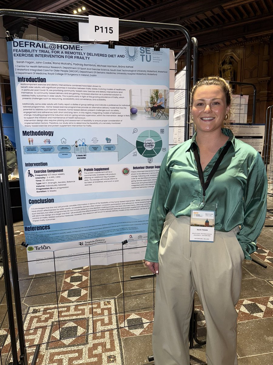 sarah fagan (@sarahfagan__) on Twitter photo Bonjour Toulouse! 🇫🇷 Delighted to have had the opportunity to showcase our feasibility study “DEFRAIL@Home” at the <a href="/ICFSRcongress/">ICFSRcongress</a> Conference. Some very interesting topics covered in the realm of sarcopenia and frailty. <a href="/BronaFurlong/">Brona Kehoe</a> <a href="/CookeJohnP/">John Cooke</a> <a href="/Researchirel/">Research Ireland</a> <a href="/SETUIreland/">South East Technological University</a> Bonjour Toulouse! 🇫🇷 Delighted to have had the opportunity to showcase our feasibility study “DEFRAIL@Home” at the <a href="/ICFSRcongress/">ICFSRcongress</a> Conference. Some very interesting topics covered in the realm of sarcopenia and frailty. <a href="/BronaFurlong/">Brona Kehoe</a> <a href="/CookeJohnP/">John Cooke</a> <a href="/Researchirel/">Research Ireland</a> <a href="/SETUIreland/">South East Technological University</a>