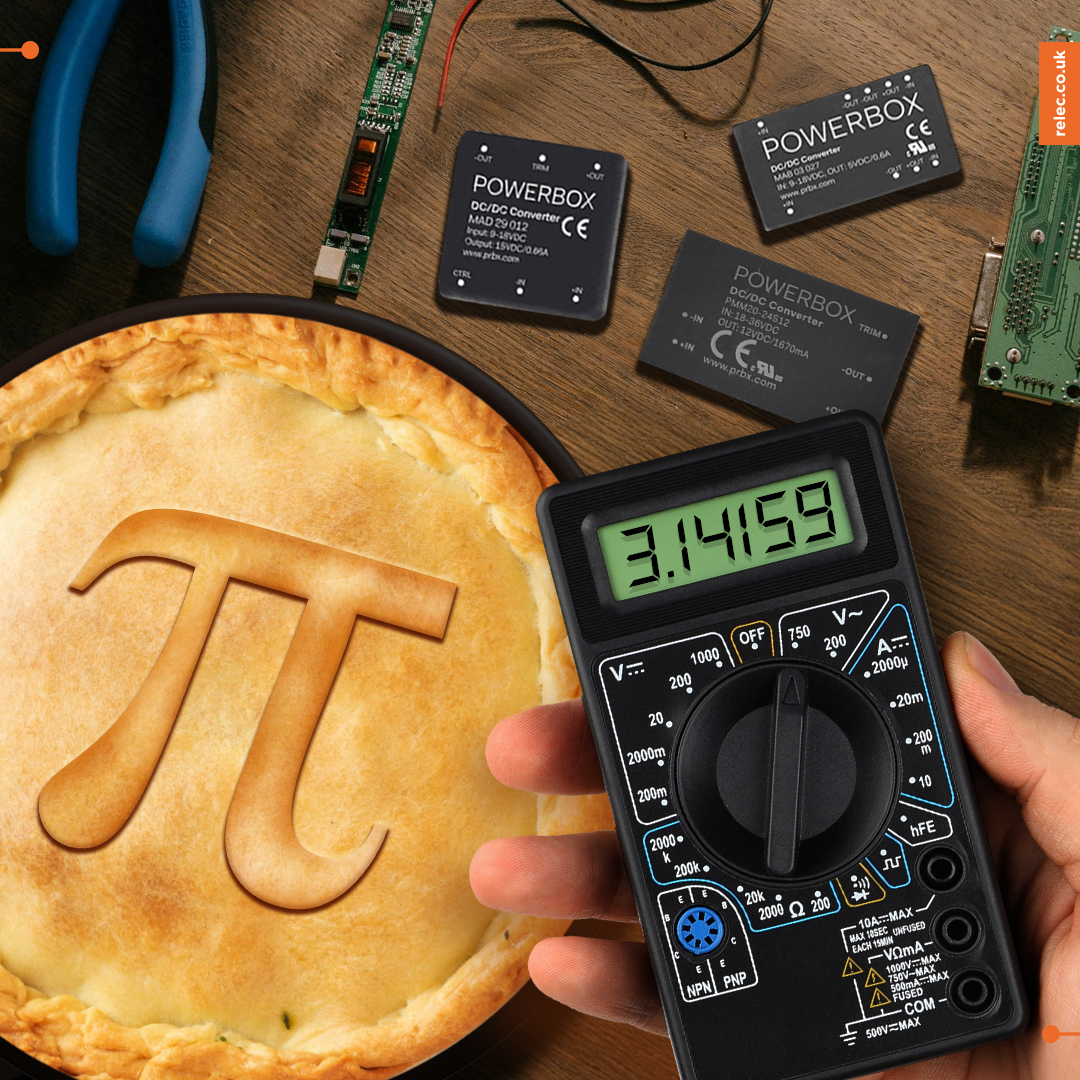 🔢 + 🥧 = Engineering perfection!

At Cosel Europe GmbH, precision matters—and so does Pi (π)! 

Today, we’re celebrating 3.14159… with a multimeter-approved reading and a well-earned slice of pie.

Anyone else for pie???🥧

#PiDay #PowerConversion #Engineering #CoselPower