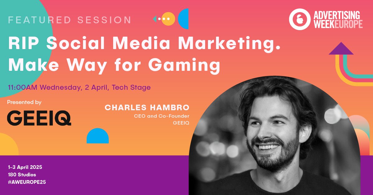 RIP social media marketing. Gen Z is on Roblox &amp; Fortnite. 🎮 Discover how brands like Versace, Walmart &amp; e.l.f. are winning hearts (and sales) in virtual worlds. bit.ly/41GNGcM

#AWEurope25