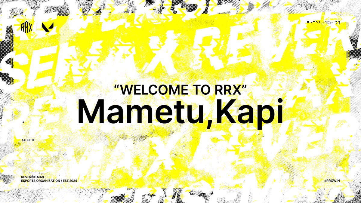 RRX_REVERISE's tweet image. 【 #VALORANT Div.announce】

この度、VALORANT部門に

Mametu選手 @MameML3 
Kapi選手 @Kapi_fps 

が加入しました。
SP3に向けて準備していきます。

#RRXWIN