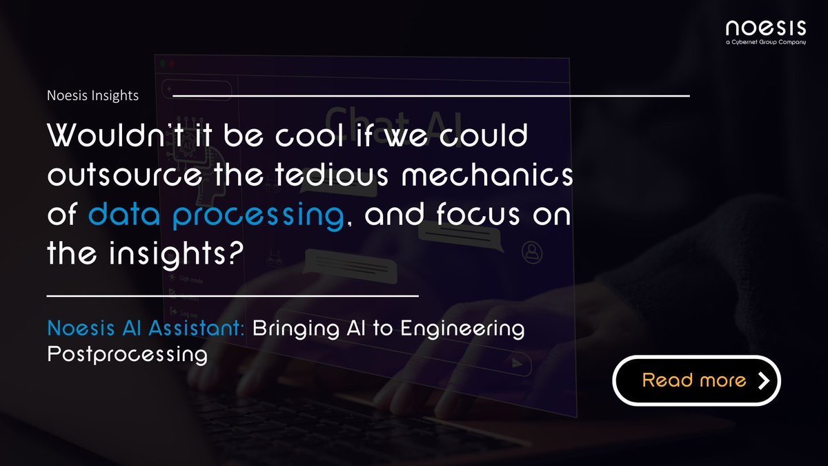 "Wouldn't it be cool if we could outsource the tedious mechanics of data processing &amp; focus on the insights?" Discover how Optimus AI Postprocessing is transforming engineering workflows by enabling instant, code-free data visualization.

buff.ly/udnZWKo