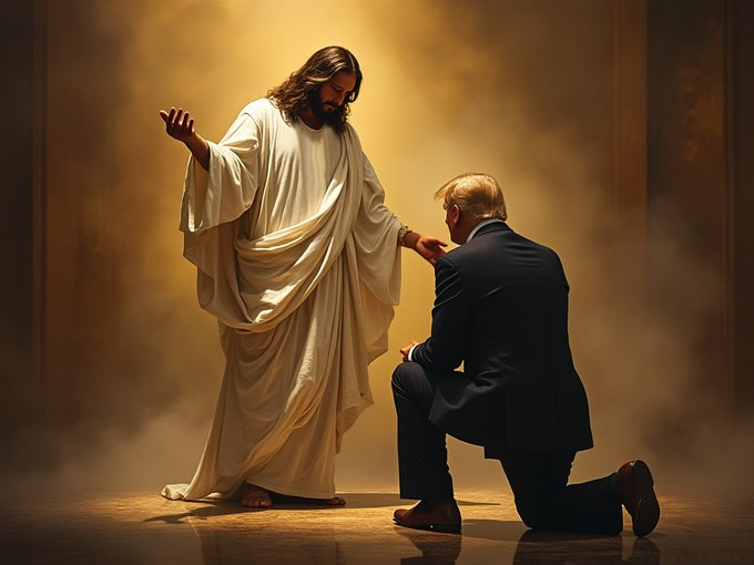 NinasLiebe's tweet photo. CHRIST IS KING &amp; GOD BLESS TRUMP https://t.co/FyXGZBT60f