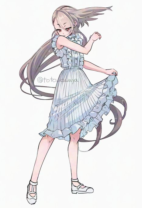 ※女装
白ワンピいまけんくん 