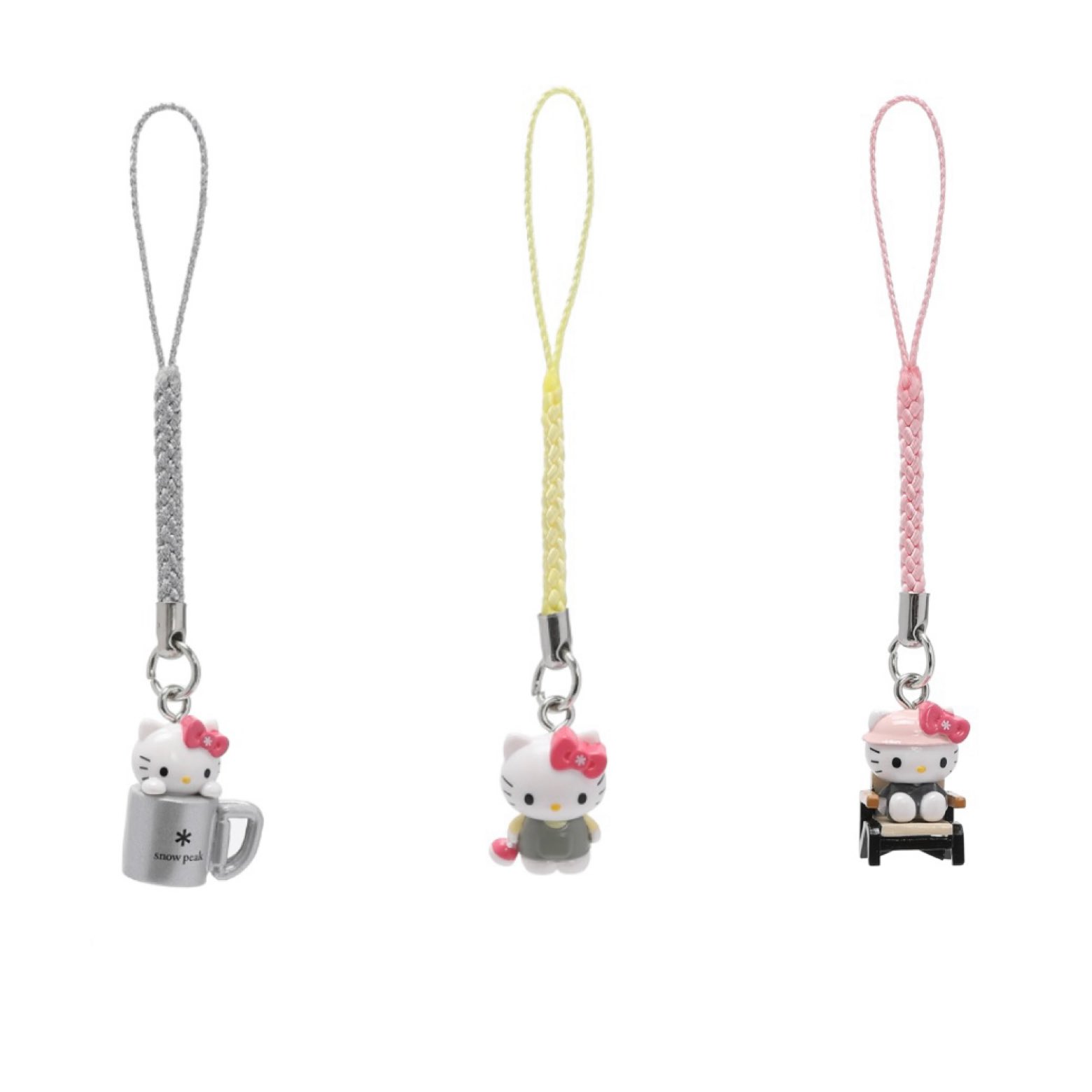 【 韓国限定 】　スノーピーク　snow peak　キティ　コラボ　キーホルダー セール】【日本未発売/WEB限定】Snow Peak(スノーピーク