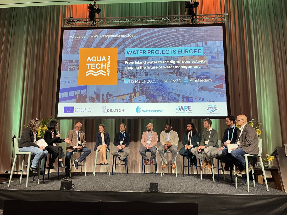 ❓In today’s political landscape, how can we convince policymakers to recognise #water investment as a critical priority?

✅This was one of the key questions addressed to during the #WPE2025 panel discussion, held on March 12 at #Aquatech.

➡ waterverse.eu/waterverse-at-…
