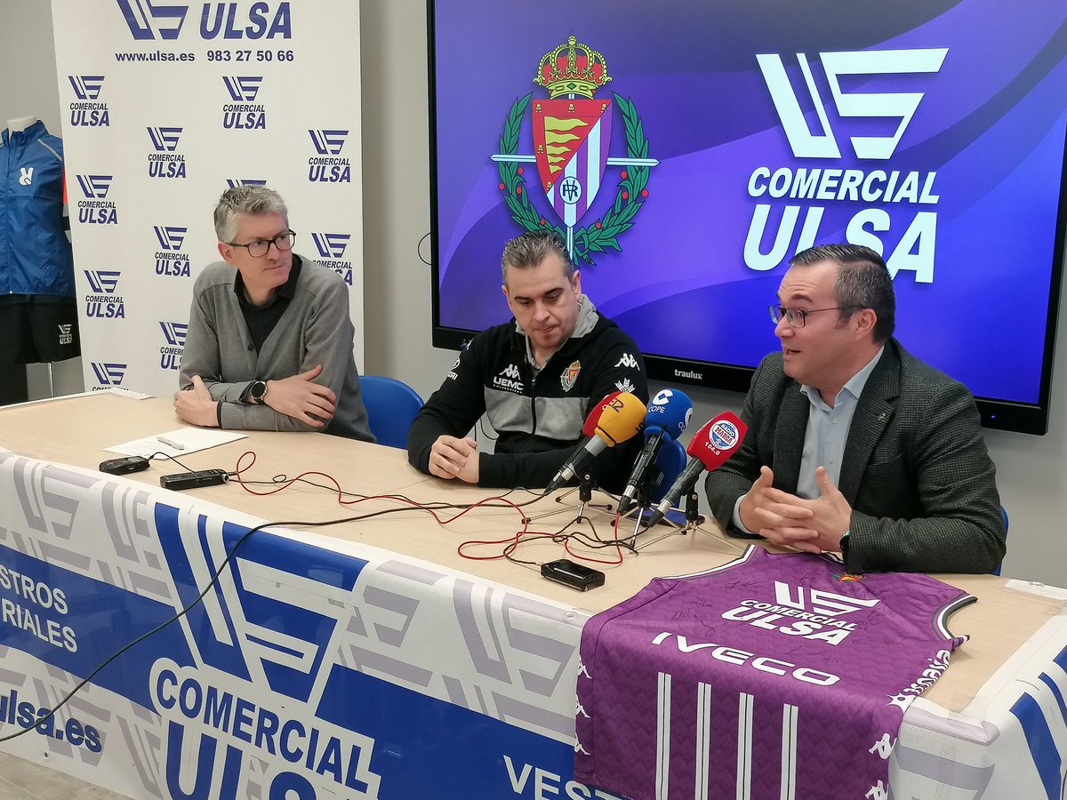 🎙️<a href="/javierulsa/">Javier Gomez Salamanca</a>: "<a href="/ComercialULSA/">ComercialULSA</a> es una empresa vallisoletana y estamos comprometidos 100% con Valladolid. Estamos encantados de renovar el acuerdo con el <a href="/RVBaloncesto/">-</a> y esperamos que sean muchas más temporadas. Estoy convencido de que más pronto que tarde llegaremos a la <a href="/ACBCOM/">Liga Endesa</a>"