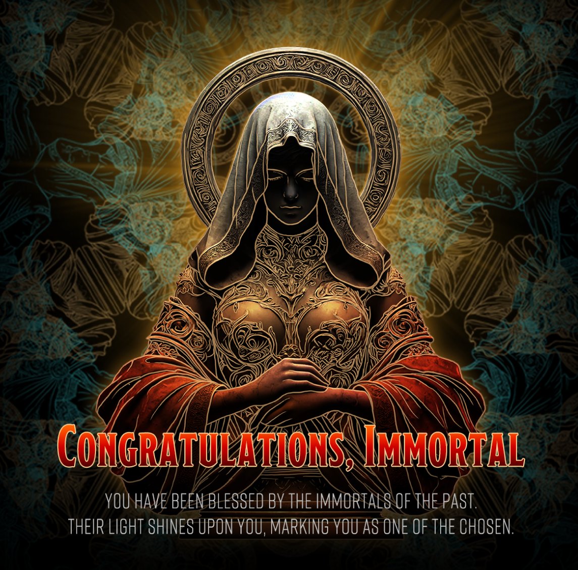 RT &amp; Like if you have received this in your inbox 😉
#ImmortalRising2 #ImmortalStatue #NFT #LFG