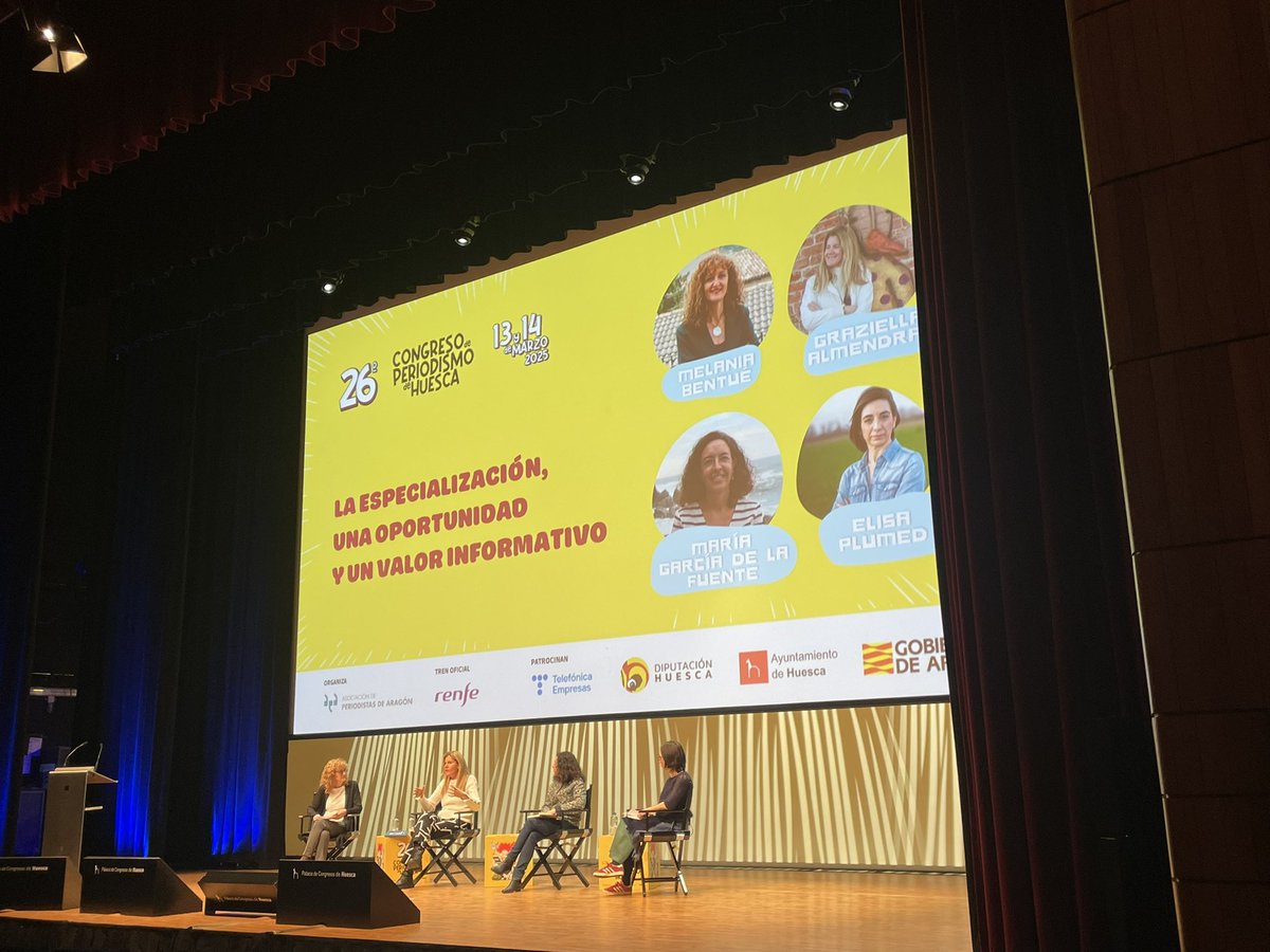 “Yo llevo informando 20 años sobre la queja de los agricultores sobre los precios que ellos reciben y los que luego paga el consumidor”, dice <a href="/plumedlucas/">Elisa Plumed</a> en la mesa sobre especialización del #CongresoHuesca <a href="/congresodigital/">Congreso de Periodismo de Huesca</a>