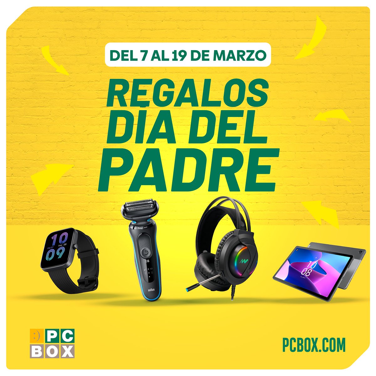 PcBoxZamora's tweet image. ⁣🎉 Celebra el 𝗗í𝗮 𝗱𝗲𝗹 𝙋𝙖𝙙𝙧𝙚 con los 𝘳𝘦𝘨𝘢𝘭𝘰𝘴 más 𝗲𝘀𝗽𝗲𝗰𝗶𝗮𝗹𝗲𝘀 🎁👨‍👧‍👦⁣

El 𝗗í𝗮 𝗱𝗲𝗹 𝙋𝙖𝙙𝙧𝙚 es la ocasión perfecta para demostrarle cuánto lo aprecias. ❤️👔 ⁣

🔗 pcbox.com/content/especi…
⁣
#diadelpadre #padres #pcbox #diadelpadre2025