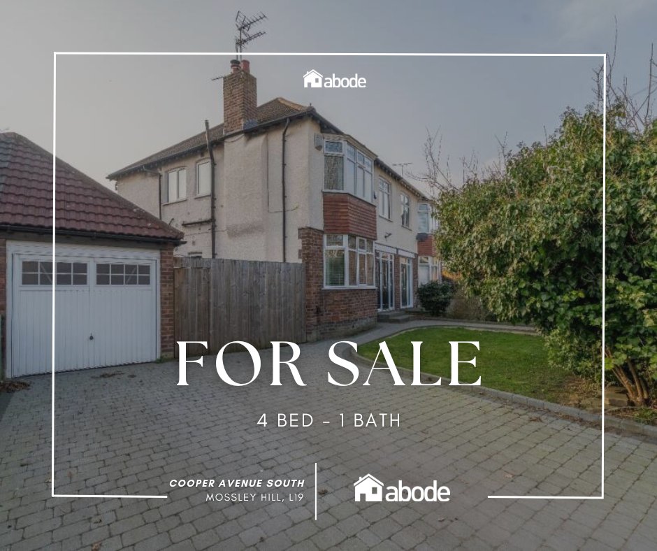 theabodegroup's tweet image. 🏡4 Bedroom Home, Mossley Hill – Offers Over £500,000! ✨

Looking for the perfect family home in one of Liverpool’s most sought-after locations?

Check it out:
rightmove.co.uk/properties/159…

📩 DM us now to book a viewing!🔑 

#L19 #Liverpool #SouthLiverpool #LiverpoolProperty