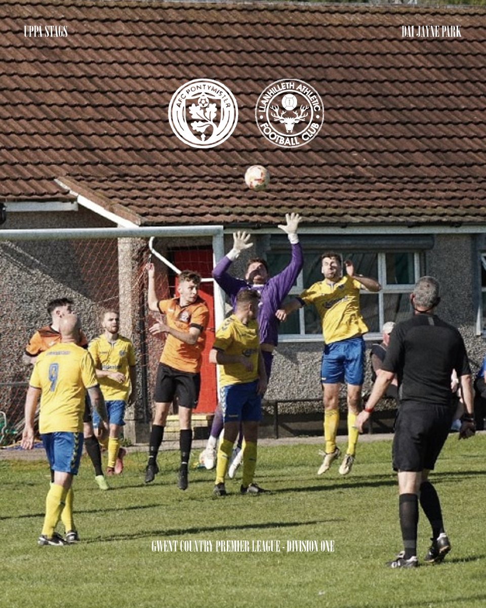 15th. March. 2pm.

Llanhilleth are back in action this weekend away to AFC Pontyminster in the League ⚽

#UppaStags | #LlanArmy