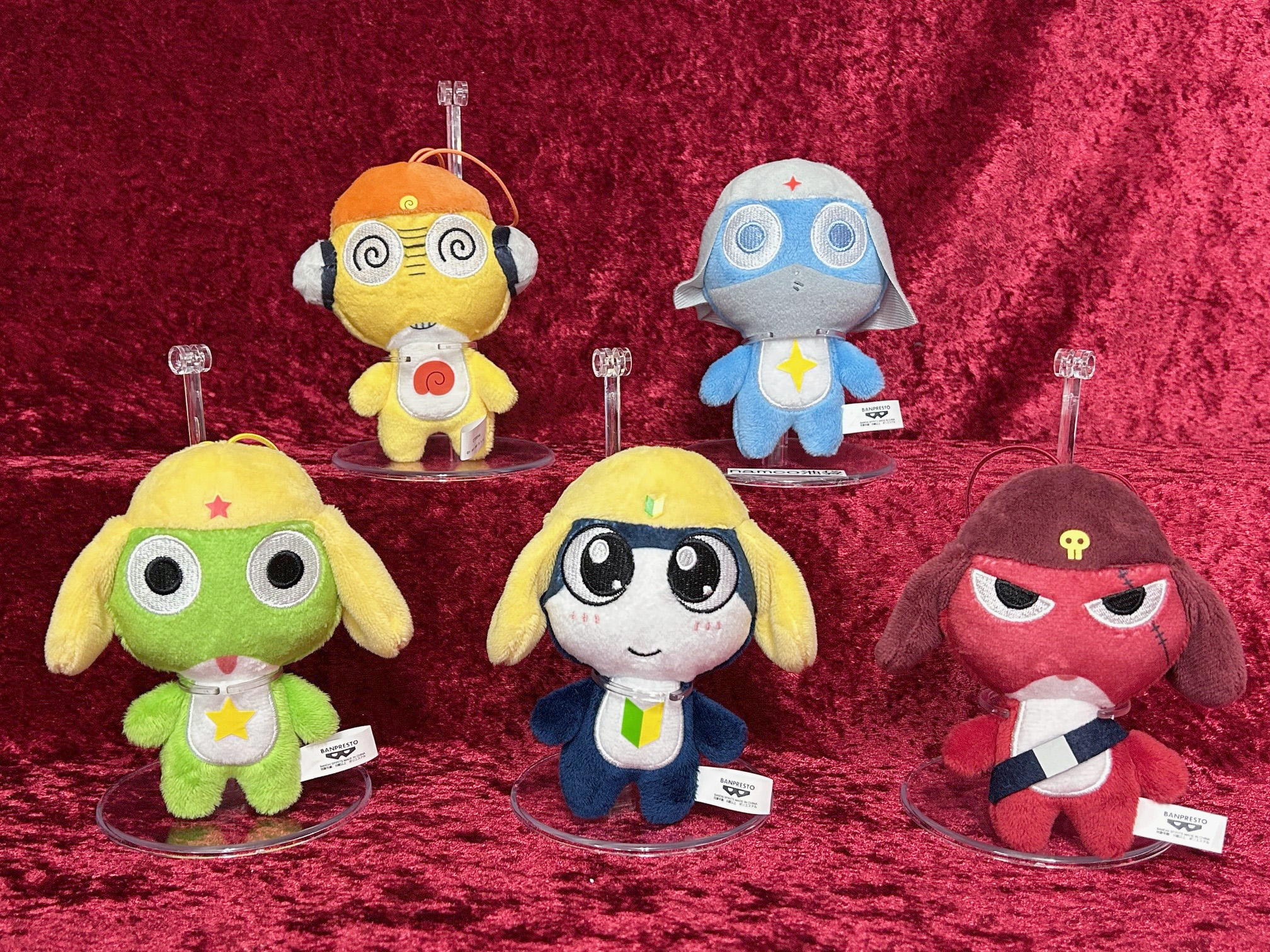 ケロロ軍曹 ぬいぐるみまとめ売り ケロロ軍曹 ぬいぐるみ セット 非売品 - メルカリ