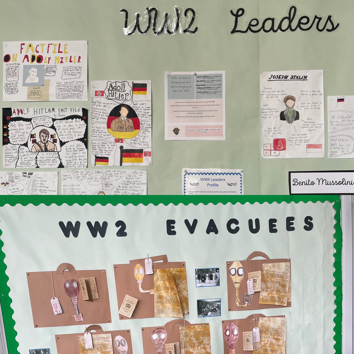P7 at Culter School had a wonderful open afternoon on Wednesday. The children were proud to share their learning with their families on the modern history topics they had been working on. <a href="/CulterSchool/">Culter School and Nursery</a> #CulterValues #AberdeenLearns