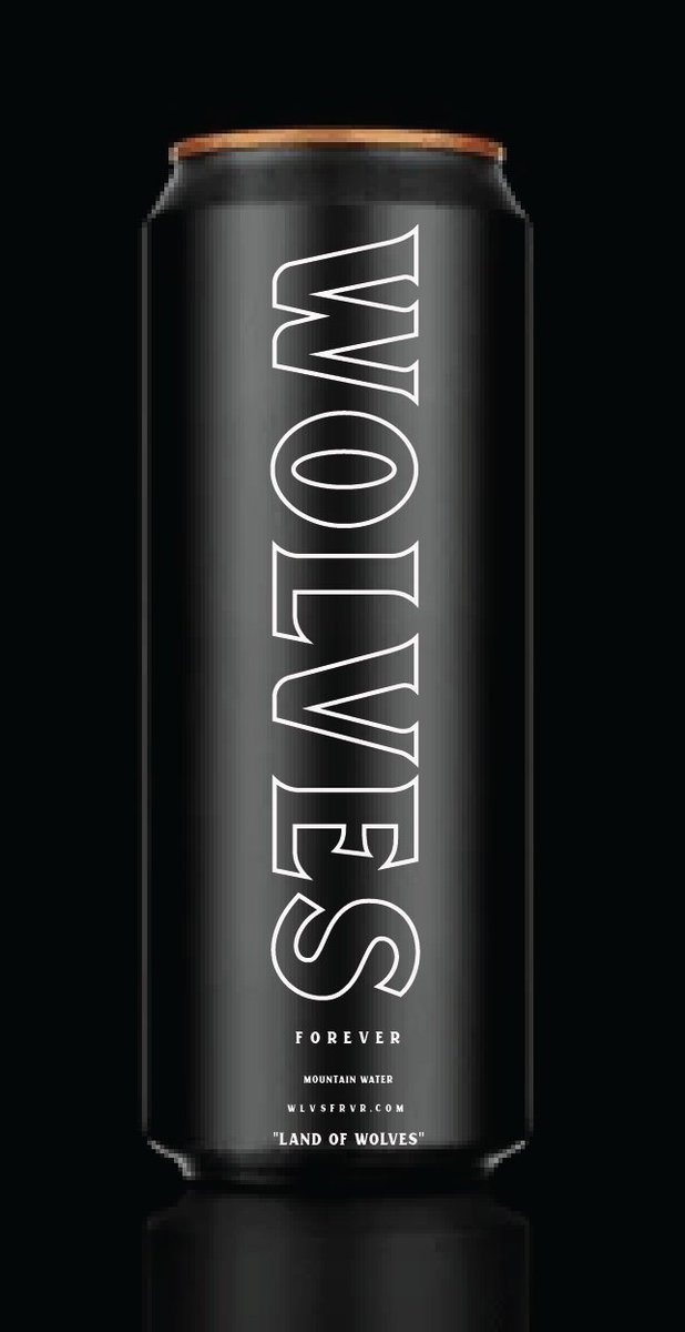 wlvswrld's tweet image. WOLVES FOREVER - Mountain water drink coming out in June. #wolves #wolvesforever #landofwolves