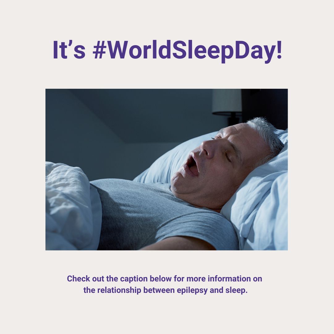 This #WorldSleepDay, let's explore the complex link between sleep and epilepsy!

For some people a lack of sleep can make seizures more likely to happen, for others having seizures at night can make them feel tired during the day.

Learn more: bit.ly/3FfTXES 💜