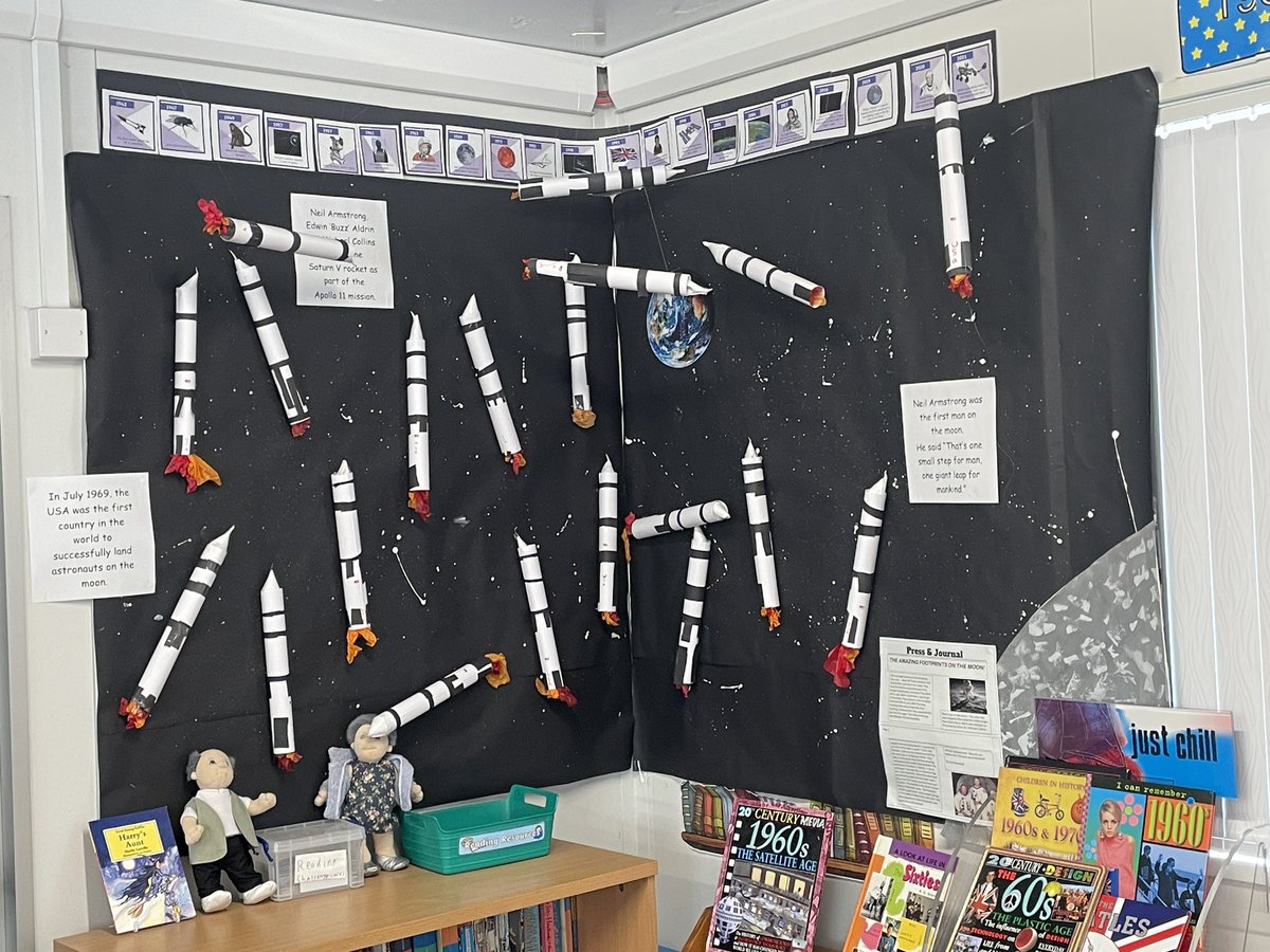 P4 loved learning about the Swinging Sixties! Here is some of their learning they shared at the Culter School open afternoon. <a href="/CulterSchool/">Culter School and Nursery</a> #CulterValues #AberdeenLearns