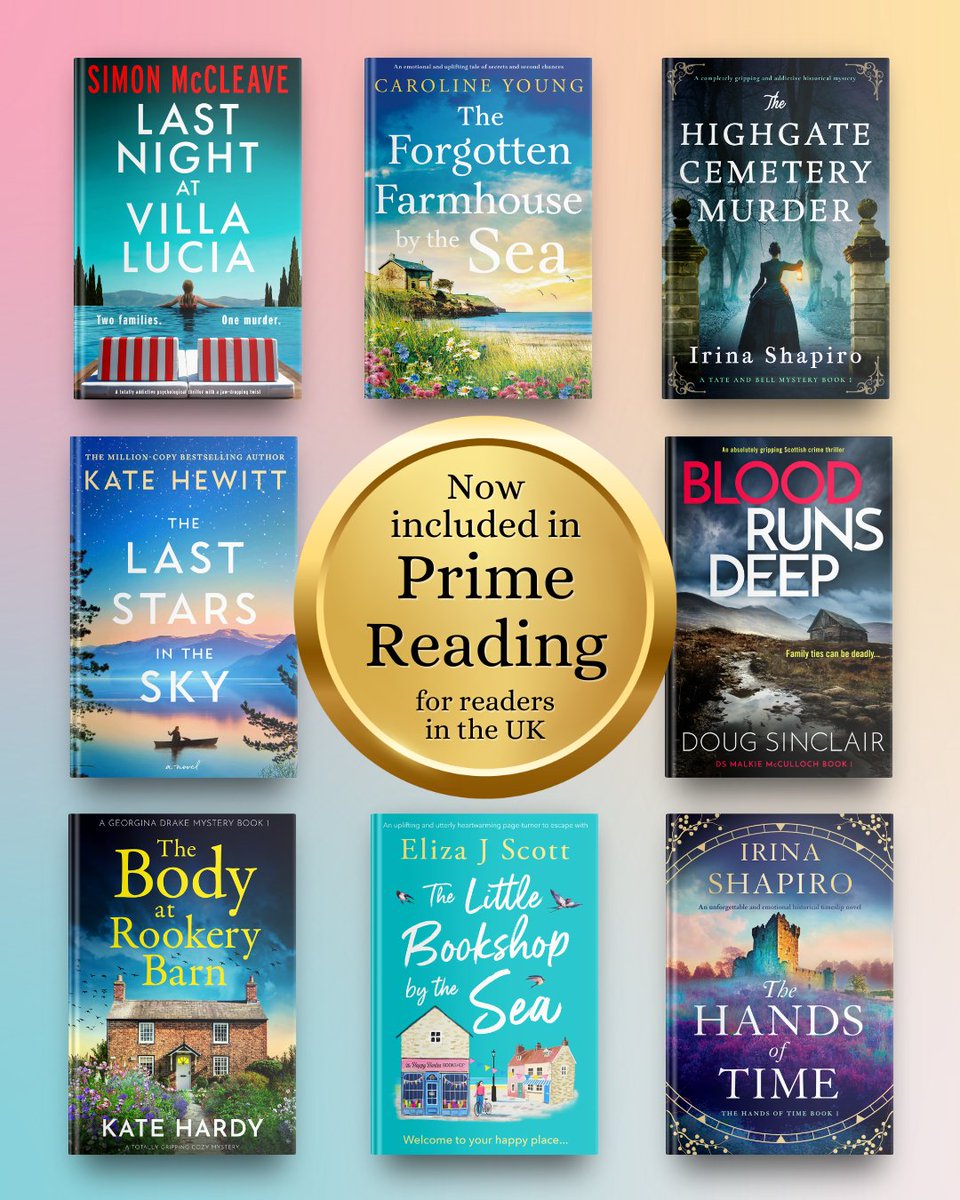 Stormbooks_co's tweet image. 🎉 If you&apos;re a UK reader and have a subscription to Amazon Prime, these ebooks have just been included which means you can read them FREE!

📚 Will you choose a thriller, romance, cozy mystery, crime fiction, historical novel... or will you simply read them all?

#ebookreader