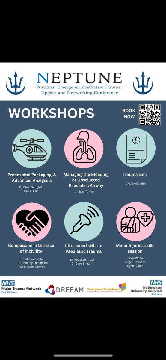 NEPTUNE 2025

Join us in our workshops ranging from trauma sims to ultrasound to airway skills! 

Now running on both days so you can book more than one 🤩