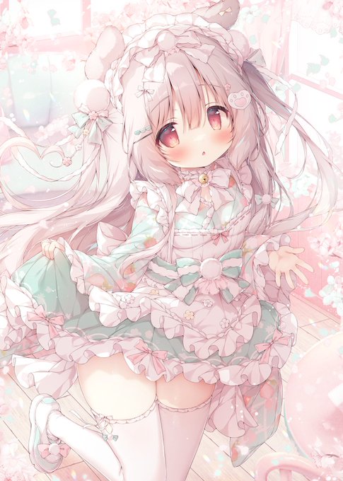 🌸🤍
#ホワイトデーは銀髪白髪を愛でる日 