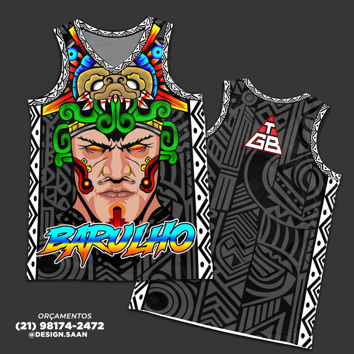 Camisa turma gênios do Barulho 2025! Interessados chamar na dm.