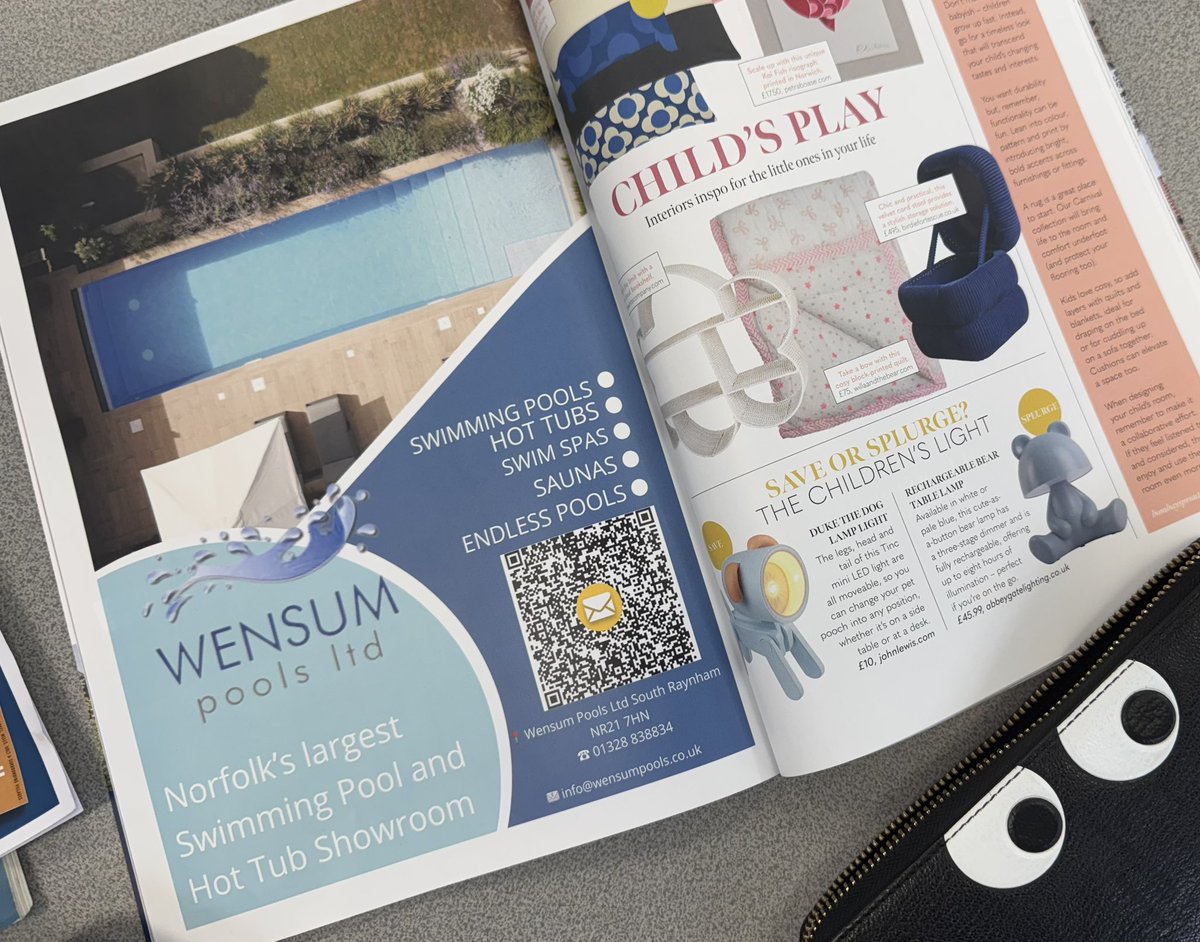 D I D  Y O U  S P O T  U S ?
.
.
Eyes open? Did you spot us in the latest Sowerbys #SpringIssue ?

This inspiring #Norfolk property and home magazine is full of beauty and local excellent 💫

Our Award Winning Showroom is now Open Saturday 9am - 3pm … Pop in and see us 🩵