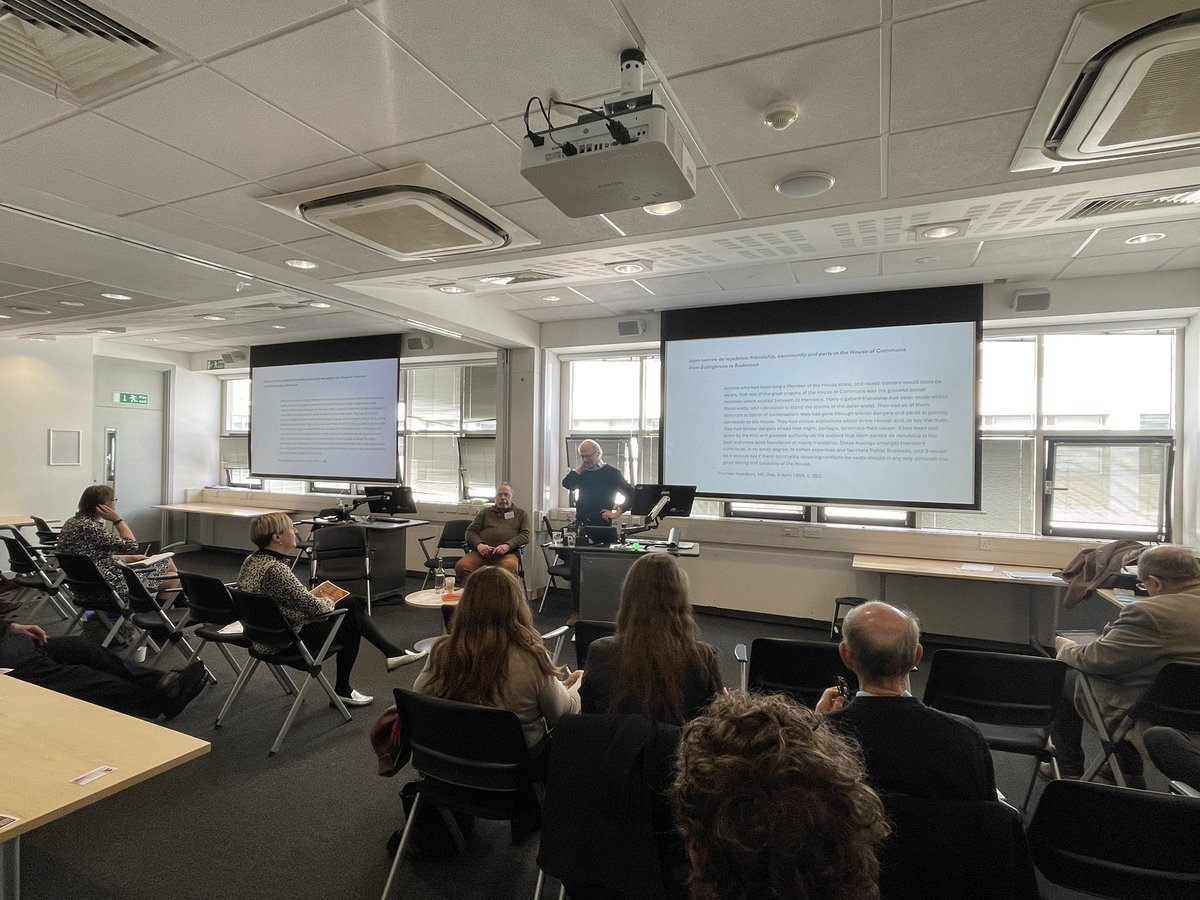 Warwick EMECC (@emeccwarwick) on Twitter photo Dr Paul Seaward opening our conference ‘Lived experiences of the Westminster Parliament in history’ with his keynote titled idem sentire de republica: friendship, community and party in the House of Commons from Bolingbroke to Badenoch
<a href="/GeorgianLords/">The Georgian Lords</a> Dr Paul Seaward opening our conference ‘Lived experiences of the Westminster Parliament in history’ with his keynote titled idem sentire de republica: friendship, community and party in the House of Commons from Bolingbroke to Badenoch
<a href="/GeorgianLords/">The Georgian Lords</a>