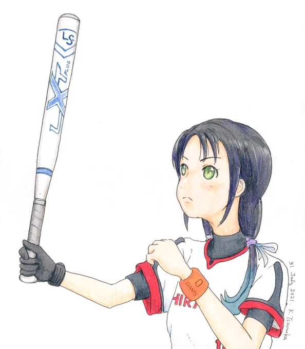 #とりあえずなんか構えたポーズ見せてイチロー涼風 