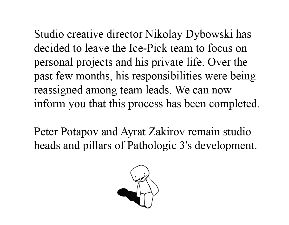 Ice-Pick Lodge | Pathologic 3 (@icepicklodge) on Twitter photo 