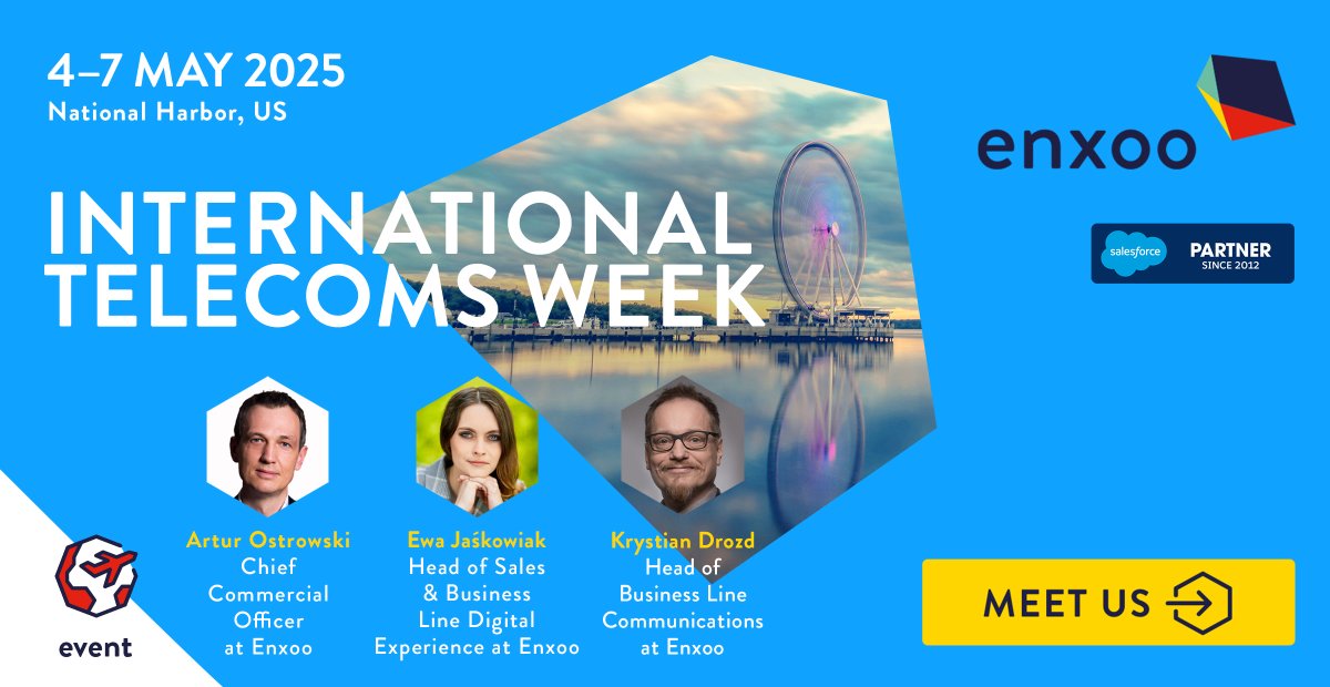 🔗 The Future of Wholesale is Digital – Are You Ready?  Operators need #agility, #automation, and #AI-driven insights to stay ahead.  📷 Join us at Booth 719 to discuss how to future-proof your business - book a meeting now! 📷tiny.pl/q3hzp48s 

#ITW2025 #AIinTelecom