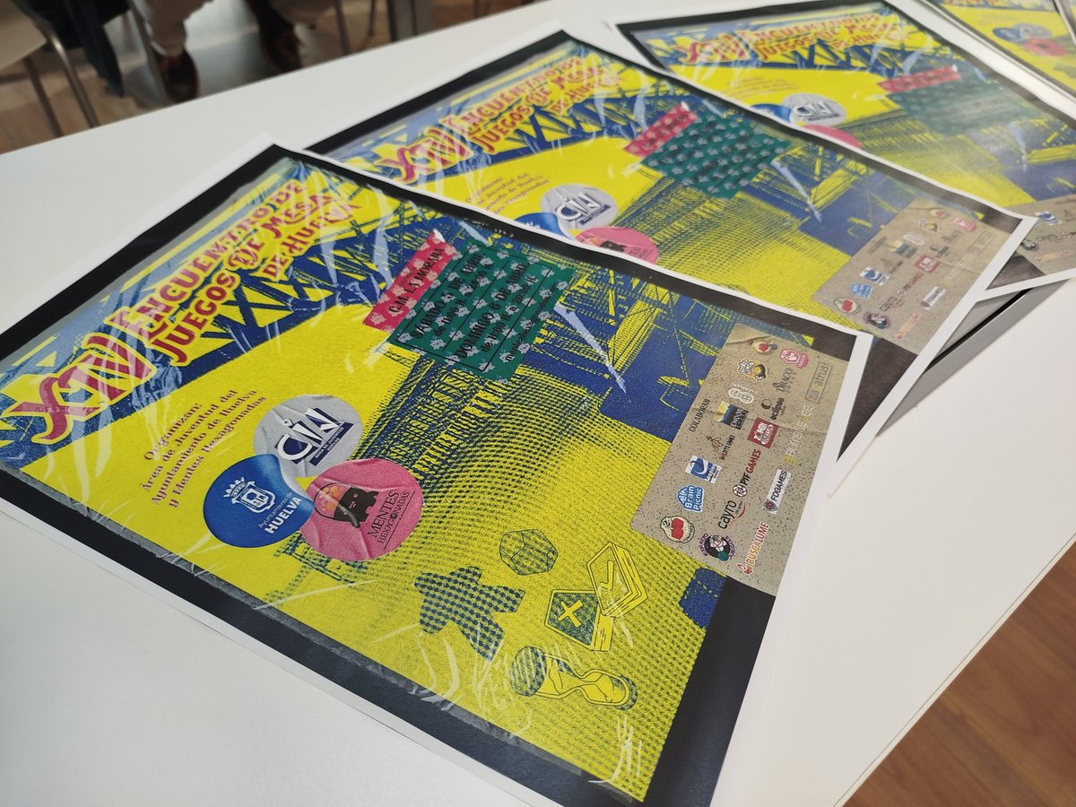 m_hexagonadas's tweet image. Hoy viernes 14 de marzo, nuestro Presidente, ha presentado en el @AytoHuelva, el "XIV Encuentro de Juegos de Mesa de Huelva", que se celebrará durante los próximos días 5 y 6 de abril, a partir de las 11:00 horas, en el Centro Social "La Morana".

#HuelvaJuega a #Juegosdemesa