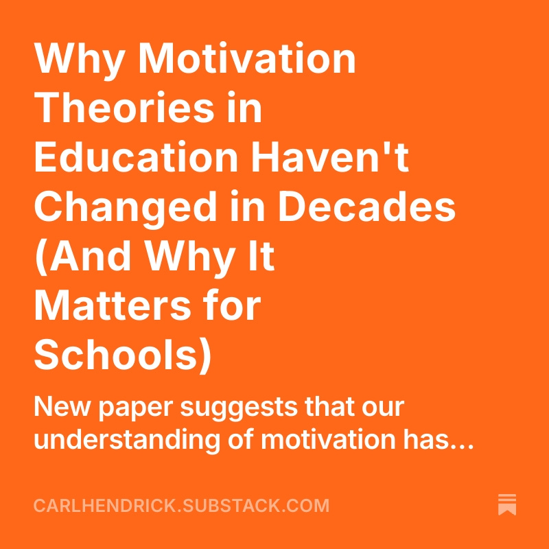 Wrote this all up in a post: carlhendrick.substack.com/p/why-motivati…