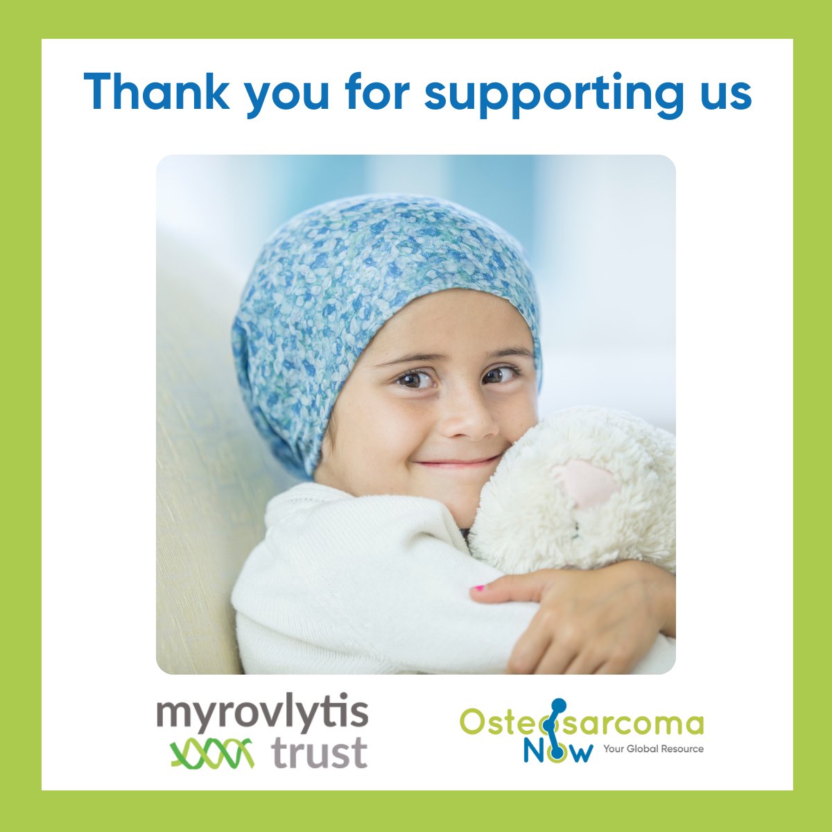 Osteosarcoma Now (@osteosarcomanow) on Twitter photo No parent should ever have to explain a cancer diagnosis to their child. We are so proud to work with <a href="/BardoFoundation/">The Bardo Foundation</a> to fund vital medical research for osteosarcoma. You can support us by making a donation at myrovlytistrust.org/donate-2/ Thank you. No parent should ever have to explain a cancer diagnosis to their child. We are so proud to work with <a href="/BardoFoundation/">The Bardo Foundation</a> to fund vital medical research for osteosarcoma. You can support us by making a donation at myrovlytistrust.org/donate-2/ Thank you.