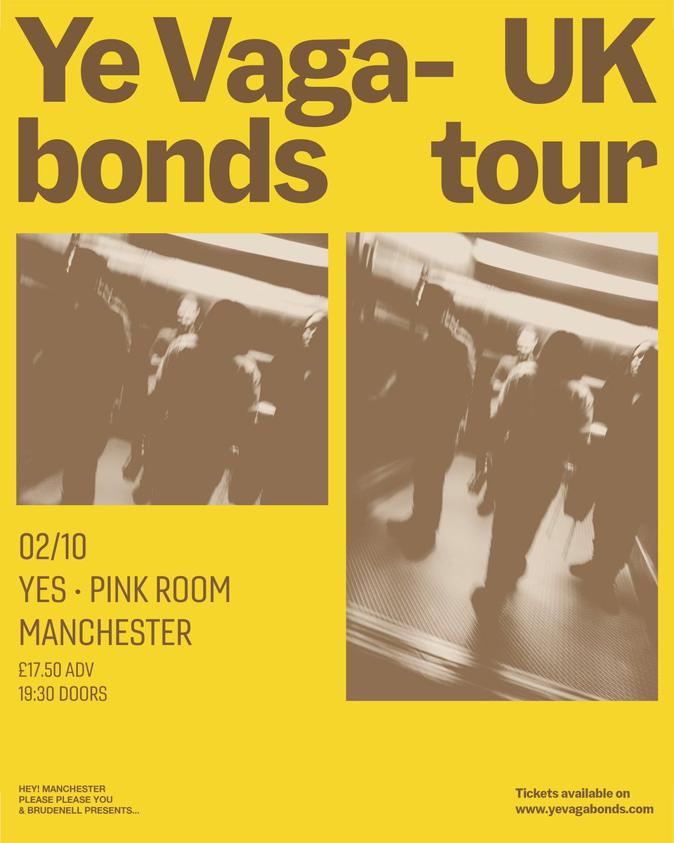 YES (@yes_mcr) on Twitter photo On sale now!
<a href="/yevagabonds/">Ye Vagabonds</a> are back, performing in The Pink Room this October
Tickets available here: seetickets.com/event/ye-vagab… On sale now!
<a href="/yevagabonds/">Ye Vagabonds</a> are back, performing in The Pink Room this October
Tickets available here: seetickets.com/event/ye-vagab…