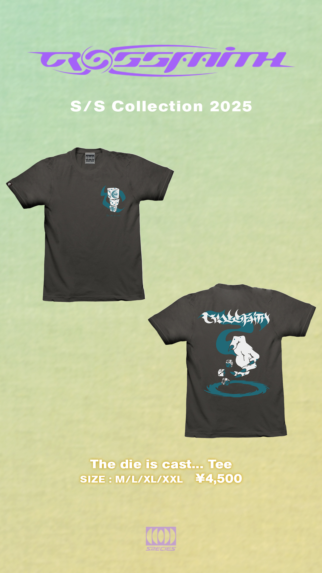 10th Anniversary Tour Tシャツ Crossfaith CROSSFAITH 10th Tour Tシャツ Lサイズ 未使用の通販 by せいじ