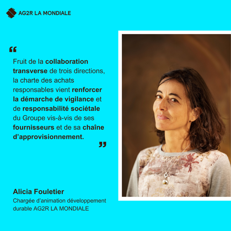 AG2RLAMONDIALE's tweet photo. En 2024, AG2R LA MONDIALE a mis en place une #charte des #achats responsables rédigée avec @AegideDomitys et @ViasanteEtVous, membres du Groupe, qui permet d'assurer des relations #loyales et #durables avec ses fournisseurs. 👇

#RSE  
@benoitcourmont | @dacostaph