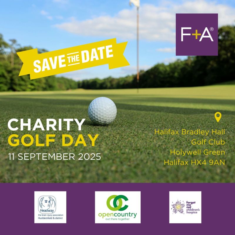 France+Associates (@franceandassoc) on Twitter photo Save the Date! ⛳
We are delighted to announce F+A will be hosting their very first Charity Golf Day on 11th September 2025. The event will be held at Bradley Hall Golf Club, Halifax.
For further information email us at events@franceandassociates.co.uk
#FandAGolfDay Save the Date! ⛳
We are delighted to announce F+A will be hosting their very first Charity Golf Day on 11th September 2025. The event will be held at Bradley Hall Golf Club, Halifax.
For further information email us at events@franceandassociates.co.uk
#FandAGolfDay