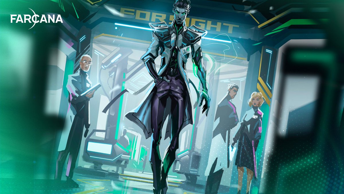 Farcana was created in 2092 as a Foresight experiment, using arena battles to study Axelar’s effects on human abilities.

#Farcana #FarcanaLore