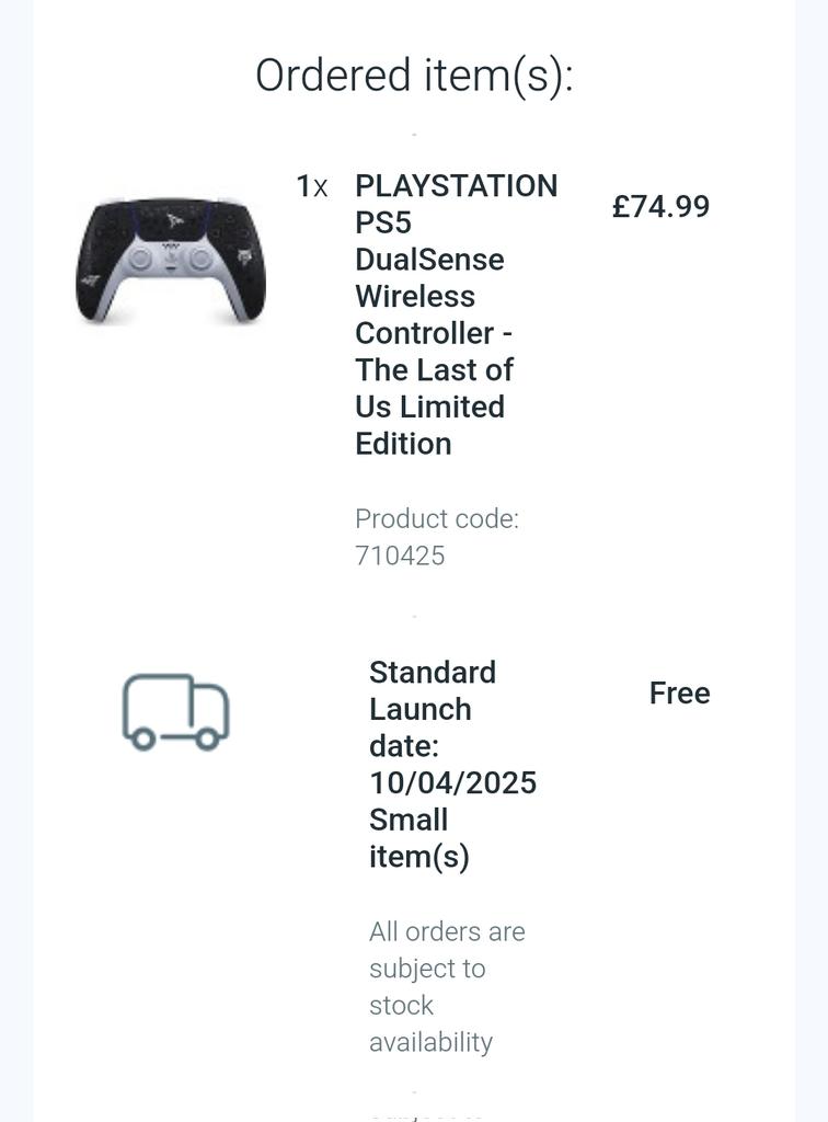 Well that was the most fucked up pre order experience ever. Not once during my 45min traumatic experience did the PS Direct page even show the listing. Multiple stores showing as out of stock at 10am. Game website is a disaster on their search function

Thank you <a href="/currys/">Currys</a> !!!