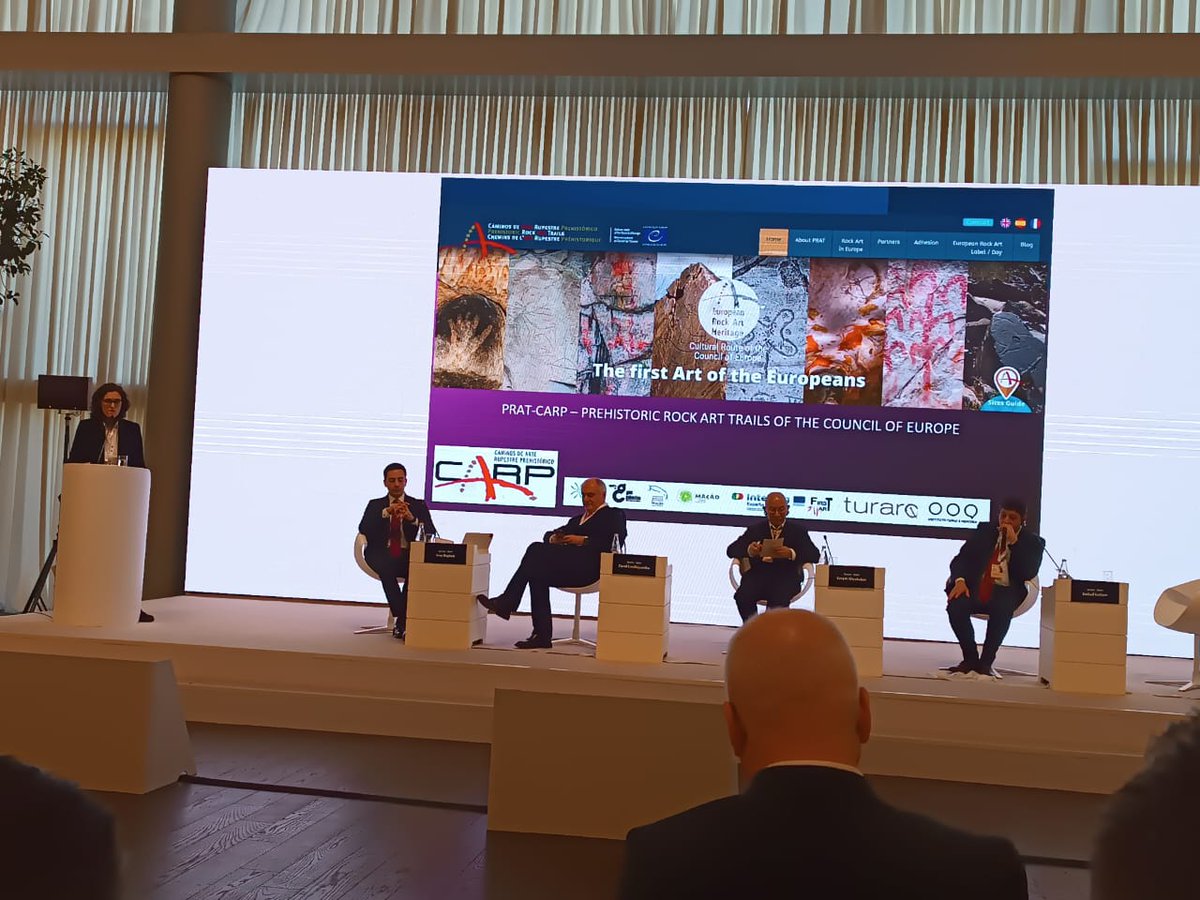 Our colleague Sara Garcés, member of the Scientific Committee of the International Association Prehistoric Rock Art Trails has participated in the important event ‘Protection of Prehistoric Human Settlements: Threats and Modern Approaches’ held in Baku, Azerbaijan. Congrats