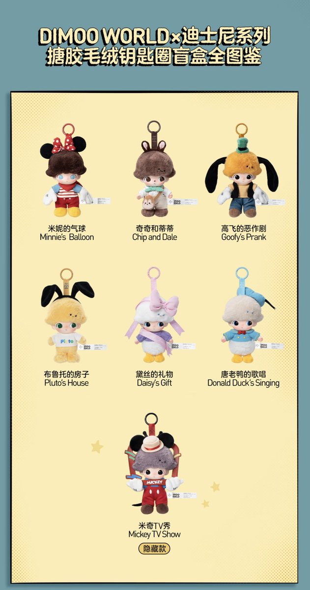 pedsuay_'s tweet image. DIMOO WORLD × DISNEY SERIES - VINYL PLUSH KEYCHAIN BLIND BOX

🗓️ March. 21, 2025 | 09:00

 ติดตามการสั่งซื้อได้ที่
🧡 s.shopee.co.th/2qDk2kkobI
💙 s.lazada.co.th/s.IBwH3?cc

#popmart #popmartth #dimoo