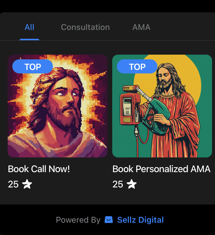 So I discovered this TG bot called <a href="/sellzbot/">Sellz</a> that let me create my own digital store for free 🤯

I see they have an option for a physical store as well, however I haven't tried it.

Now I can use this bot as a platform to easily advertise my services 😎 

Anyone can use it for