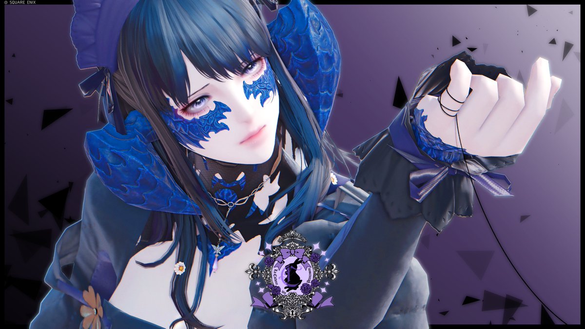 ⟡.·.🎀 ┈ ┈ #御伽案内状 ┈ ┈ 🥀⟡.·.
　《🍰お給仕するフルールを公開🫖》
#カシェプリ 月のもと陰る物憂げな一輪／髪長姫
Kuu・Lavinia( クー・ラウィーニア) <a href="/LaviniaKu_ff14/">𝒦𝓾𝓾</a>
チェキタグ： #約束のプレッツェル🪻
『闇々咲いたこの想いを、あなたは枯らさないで』　
⟡.·. 🥀  ┈ ┈ ┈ ┈ ┈