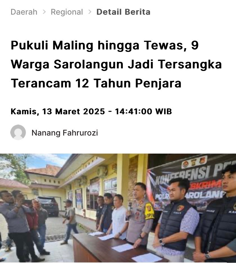 kalau isilop yg pukulin anak SMA sampai md krn lambungnya bocor hukumannya apa cok?